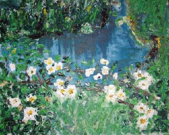 Rosen am Teich
